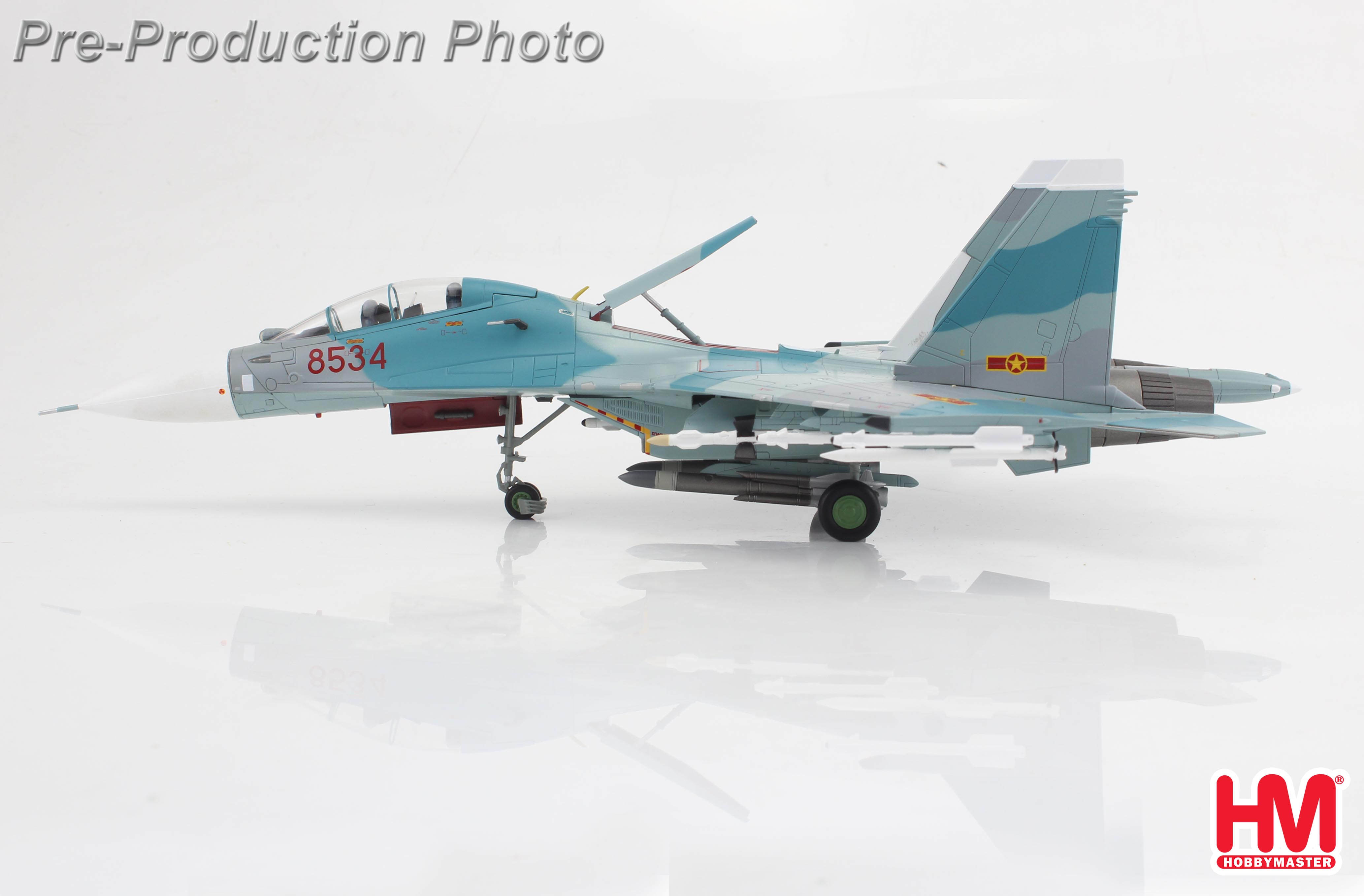 ホビーマスター Su-30MK, HA9504 SU-30MK BLUE 02, RUSSIA AIR FORCE, MOSCOW 2009 - HOBBY
